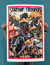 Load image into Gallery viewer, Starship Troopers - Limited Edition Archival Giclée Print from Static Medium by C.A. Wisely