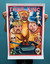 Load image into Gallery viewer, Tiger King - Limited Edition Archival Giclée Print from Static Medium by Nii Bi Ashitey