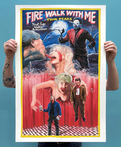 Twin Peaks: Fire Walk With Me - Limited Edition Archival Giclée Print Set by Mr. Nana Agyq & Stoger