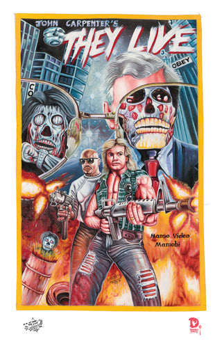 THEY LIVE (High Quality Print) - Heavy J