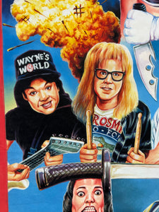 Wayne’s World - Limited Edition Archival Giclée Print from Static Medium by Heavy J